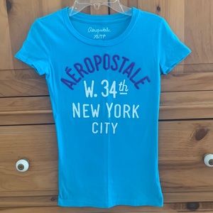 EUC Aeropostale Graphic Tee • Size XS